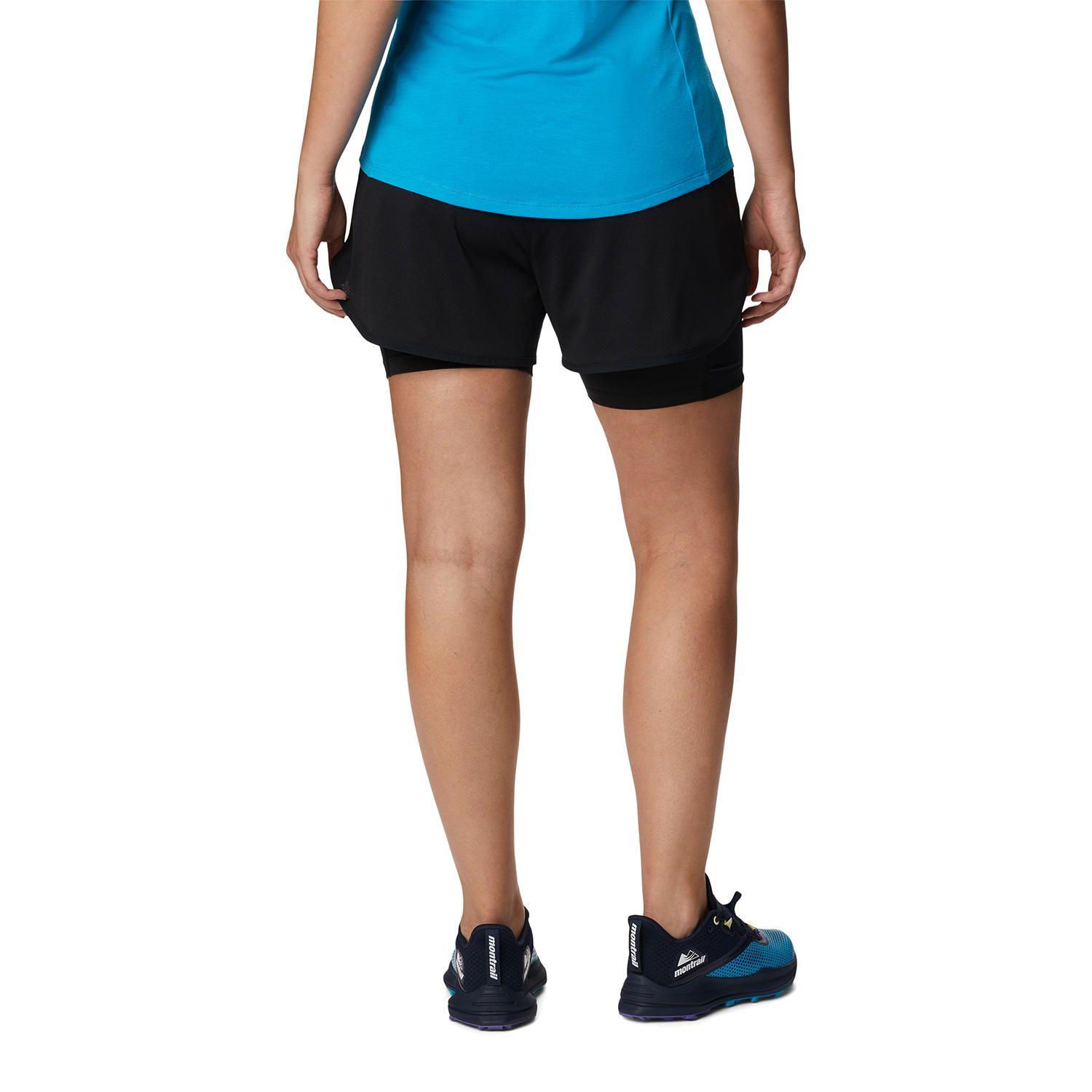 Short Mujer W Endless Trail 2N1 Negro-3