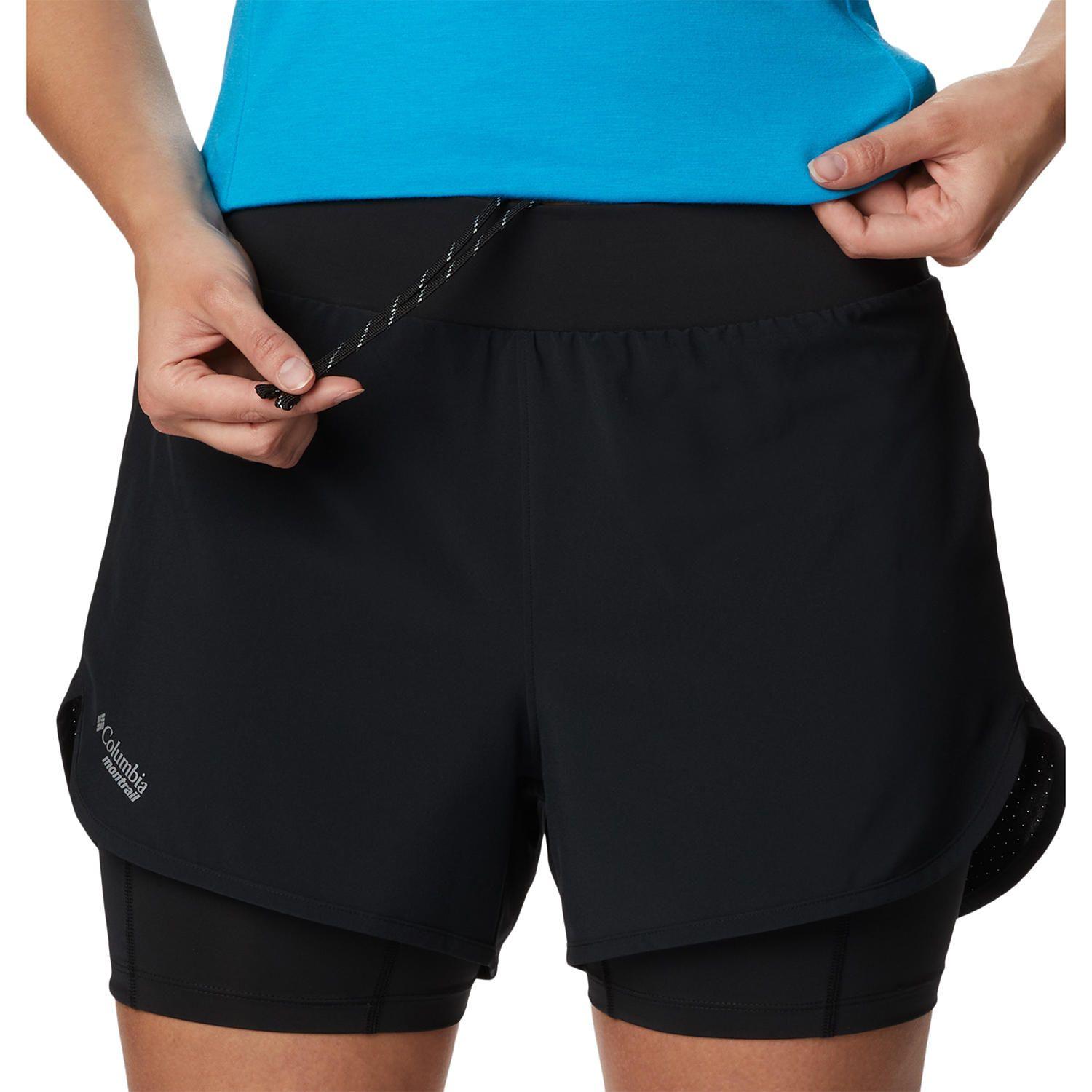 Short Mujer W Endless Trail 2N1 Negro-5