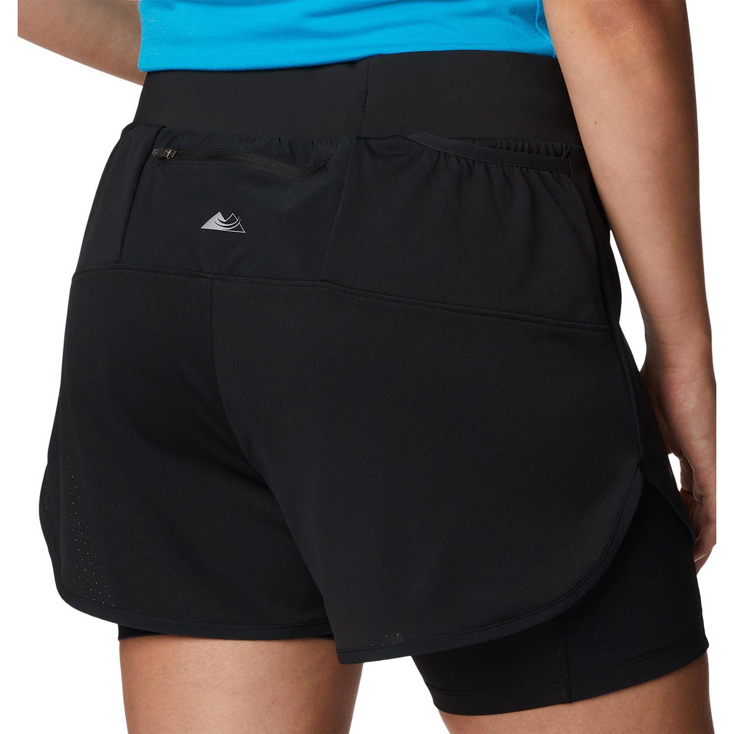 Short Mujer W Endless Trail 2N1 Negro-6