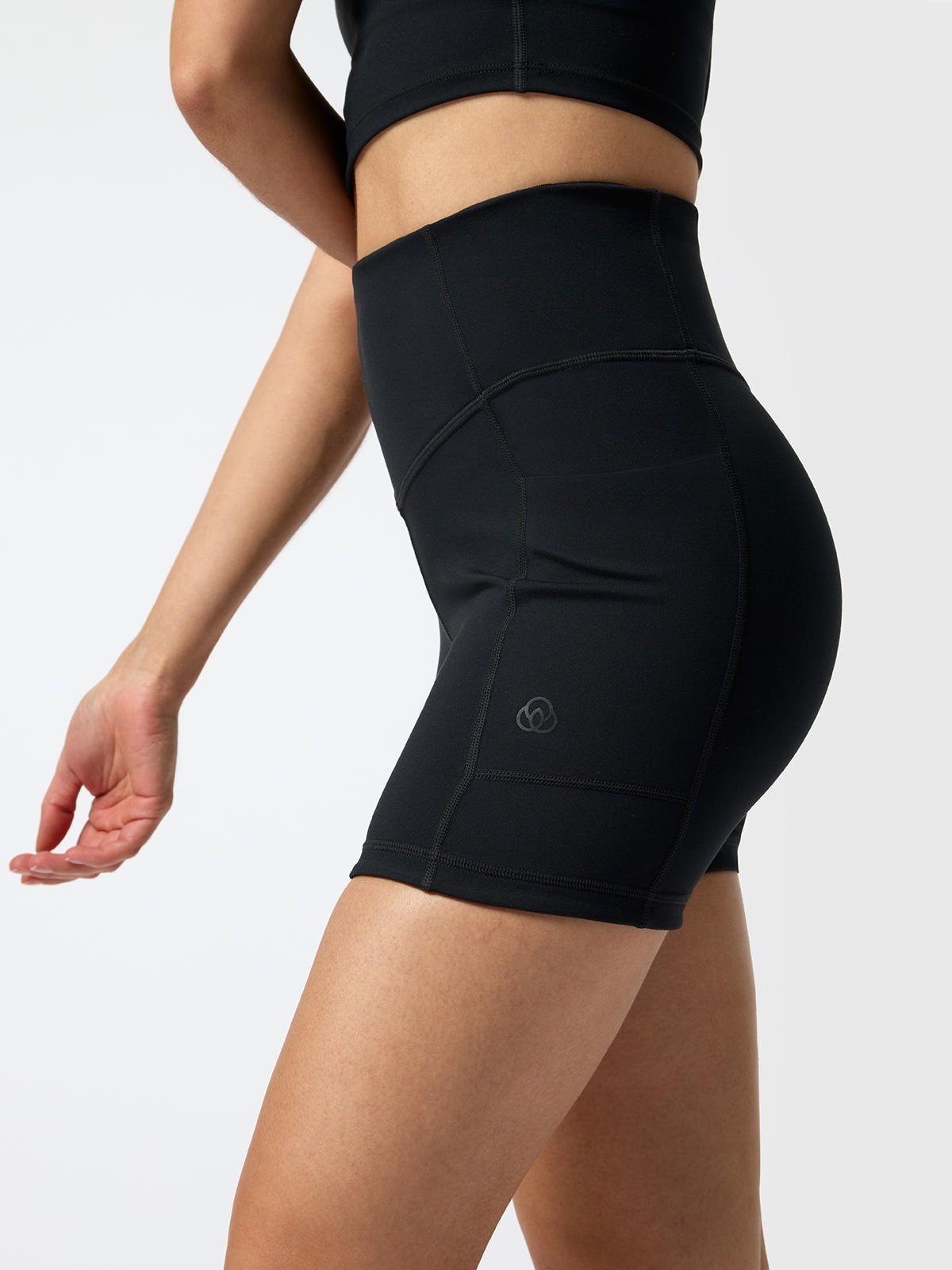 Short Hr Legg Aloe Negra Mujer-4