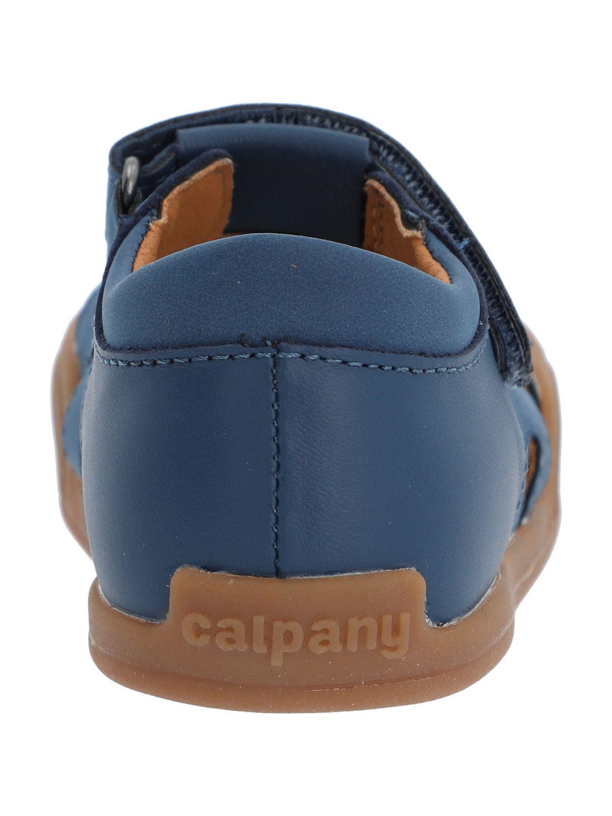 Sandalia Cuero Ergonómica Niño Kentucky Azul-8