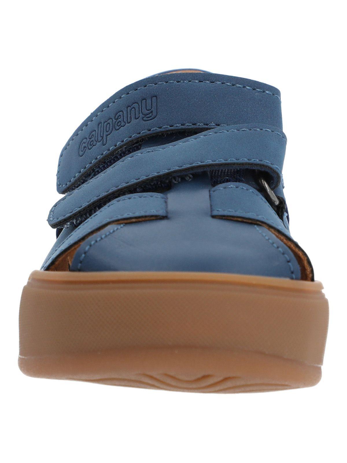 Sandalia Cuero Ergonómica Niño Kentucky Azul-5