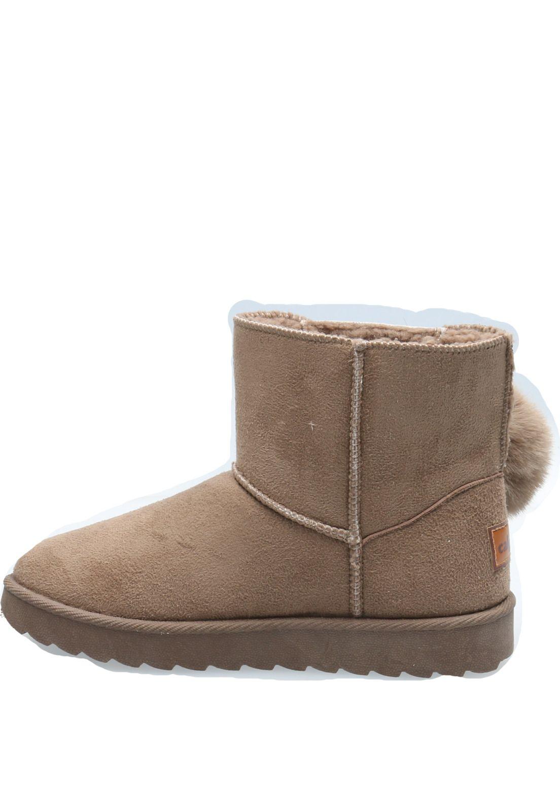 Botín Niña Padma Beige-7