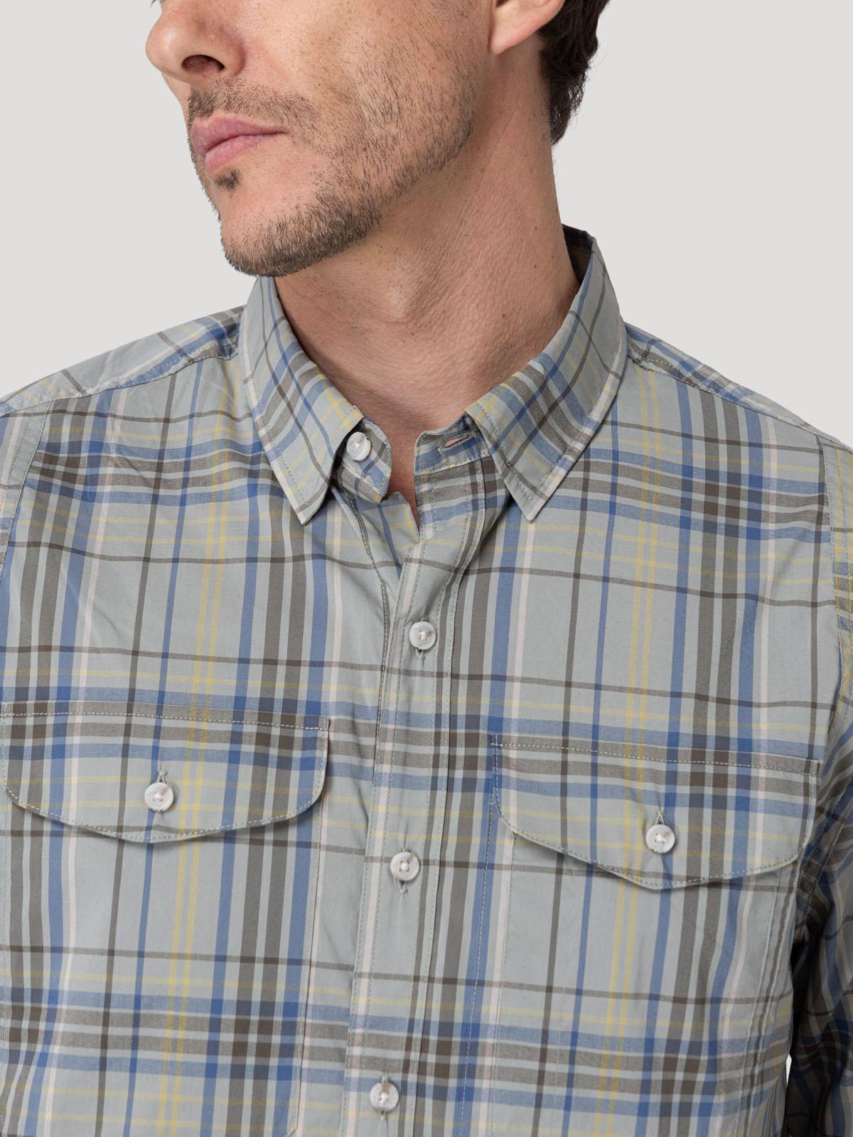 Camisa Algodón Orgánico Hombre Atacama Verde-6