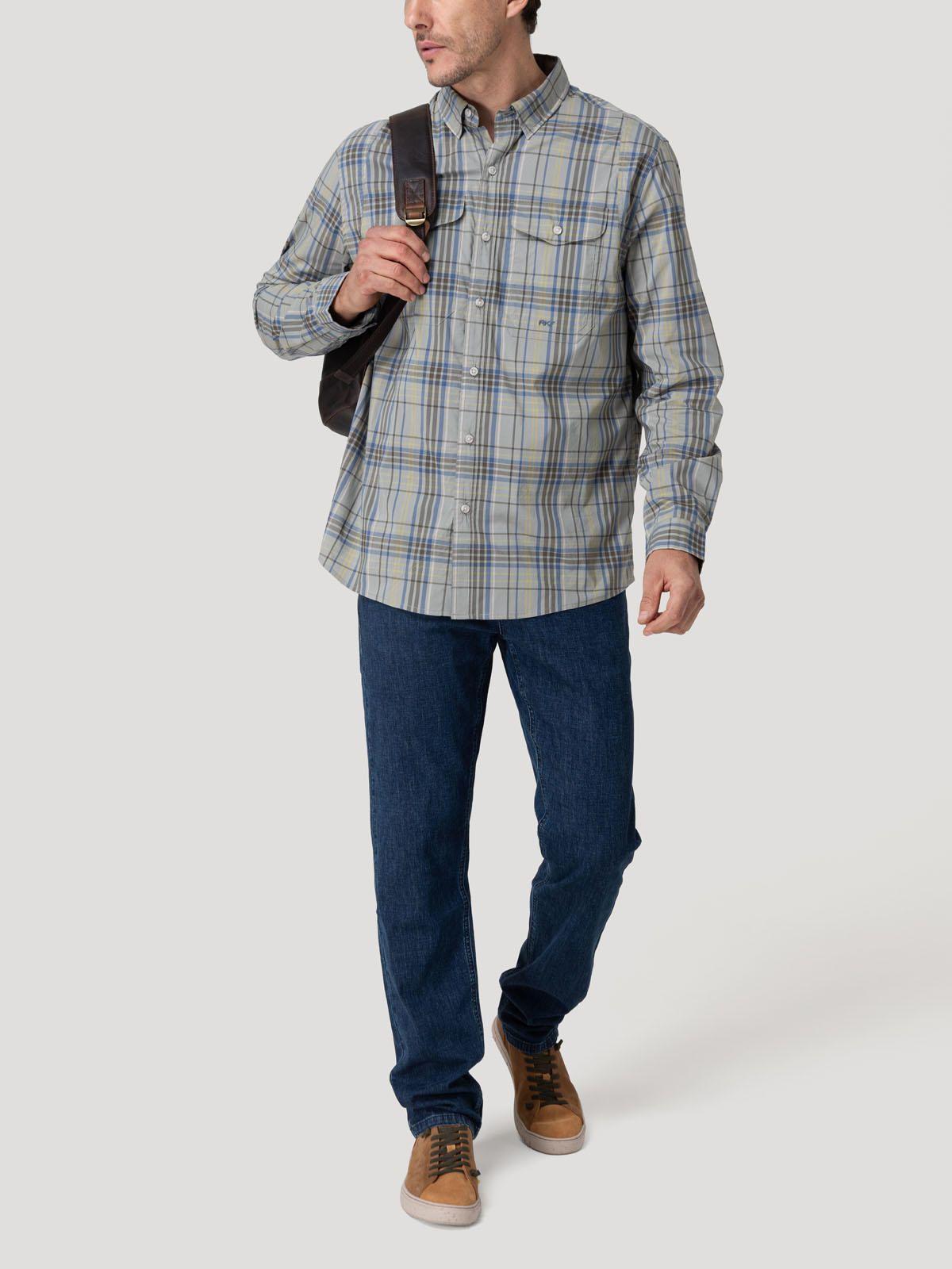 Camisa Algodón Orgánico Hombre Atacama Verde-7