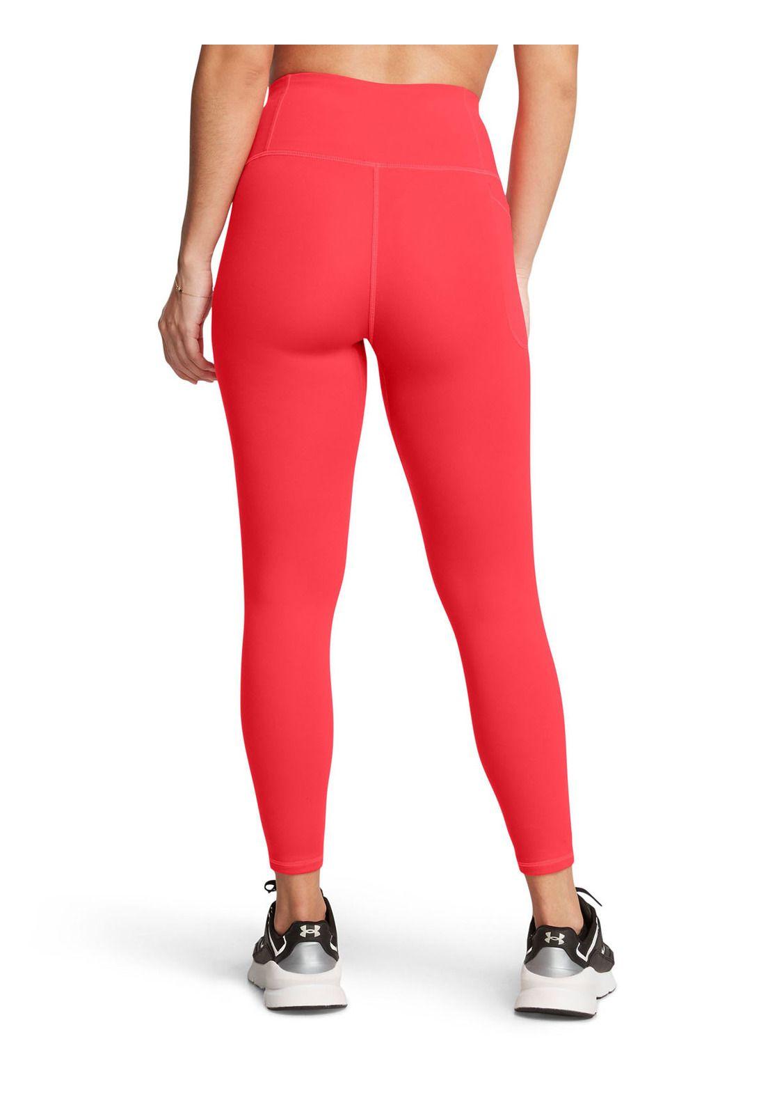 Leggings UA Motion para mujer Rojo-4
