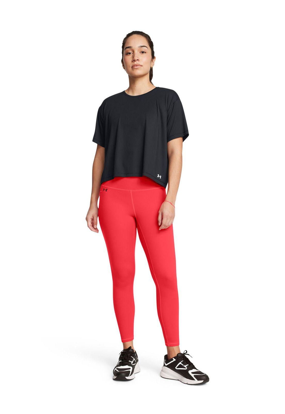 Leggings UA Motion para mujer Rojo-5