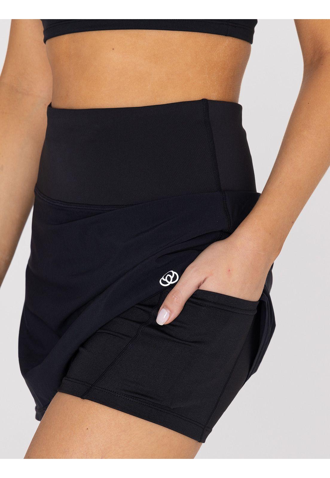 Falda Pádel/Tenis Mujer Isi Negra -5