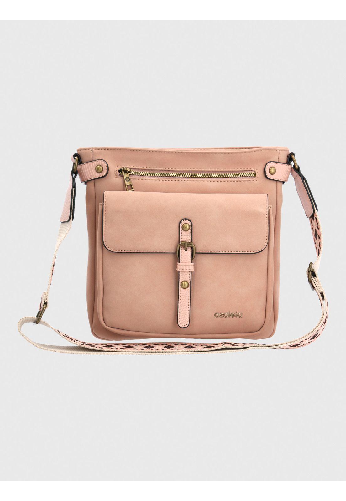 Cartera Mujer Milan Cross Rosado-0