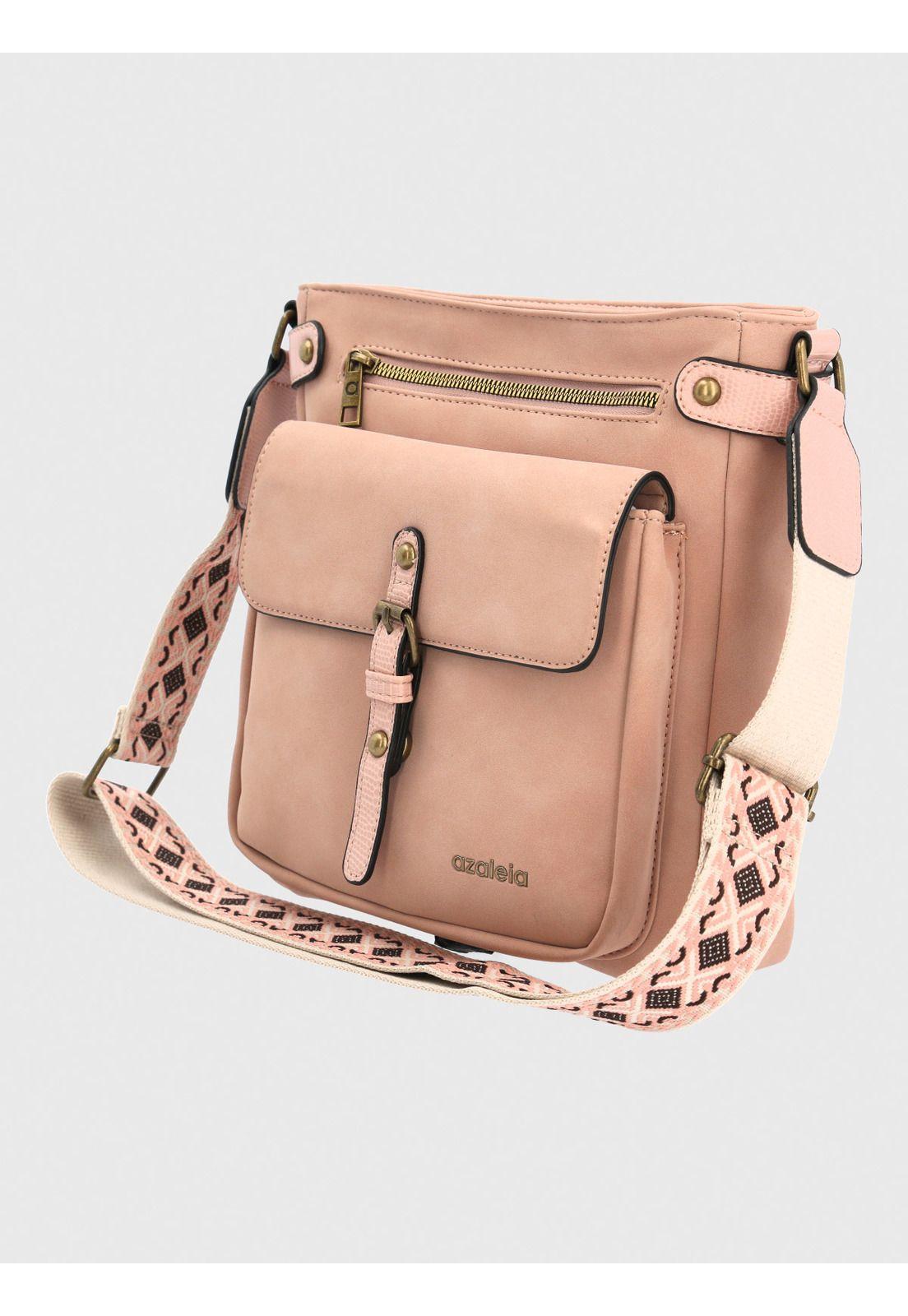 Cartera Mujer Milan Cross Rosado-1