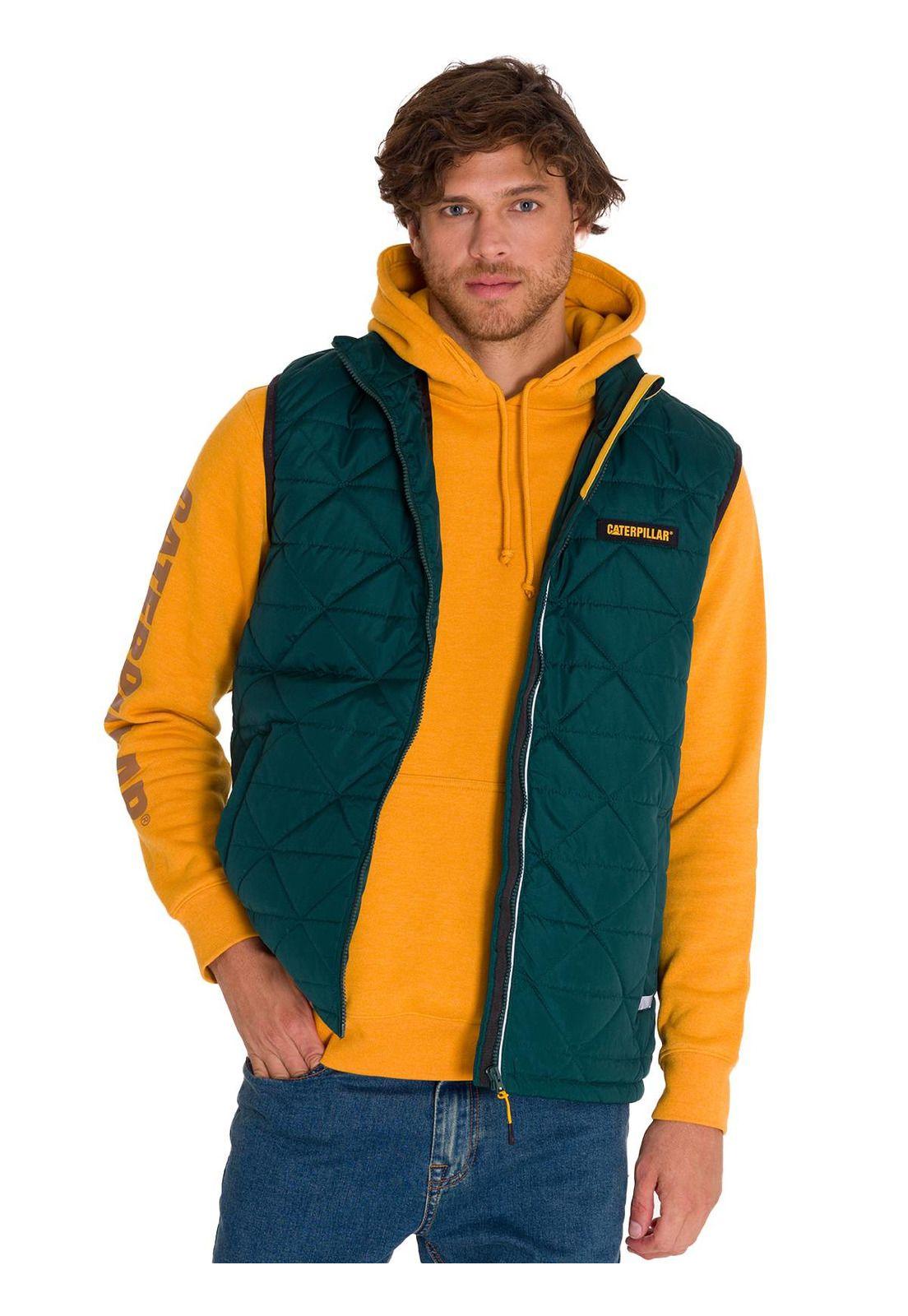 Parka Mediumweight Insulated Hombre Verde Petróleo Cat-0