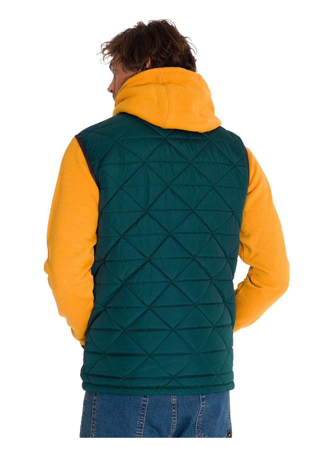 Parka Mediumweight Insulated Hombre Verde Petróleo Cat-4
