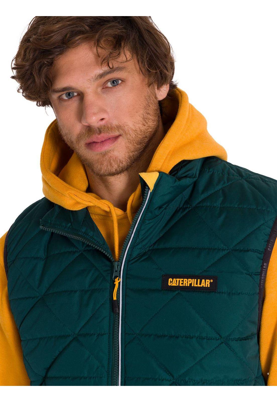Parka Mediumweight Insulated Hombre Verde Petróleo Cat-5