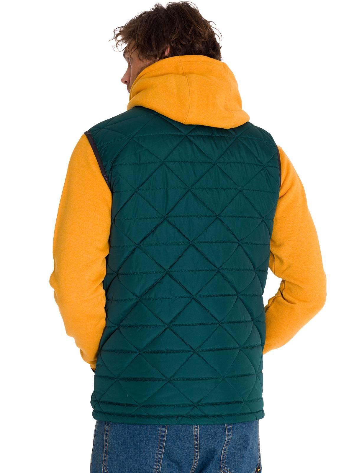 Parka Mediumweight Insulated Hombre Verde Petróleo Cat-4