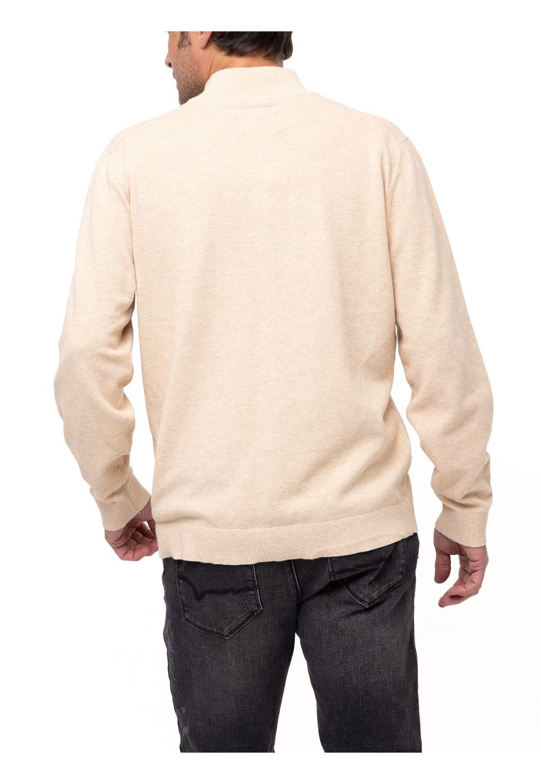Sweater AlgodónOrgánic Bilbaofull Beige Hombre-5