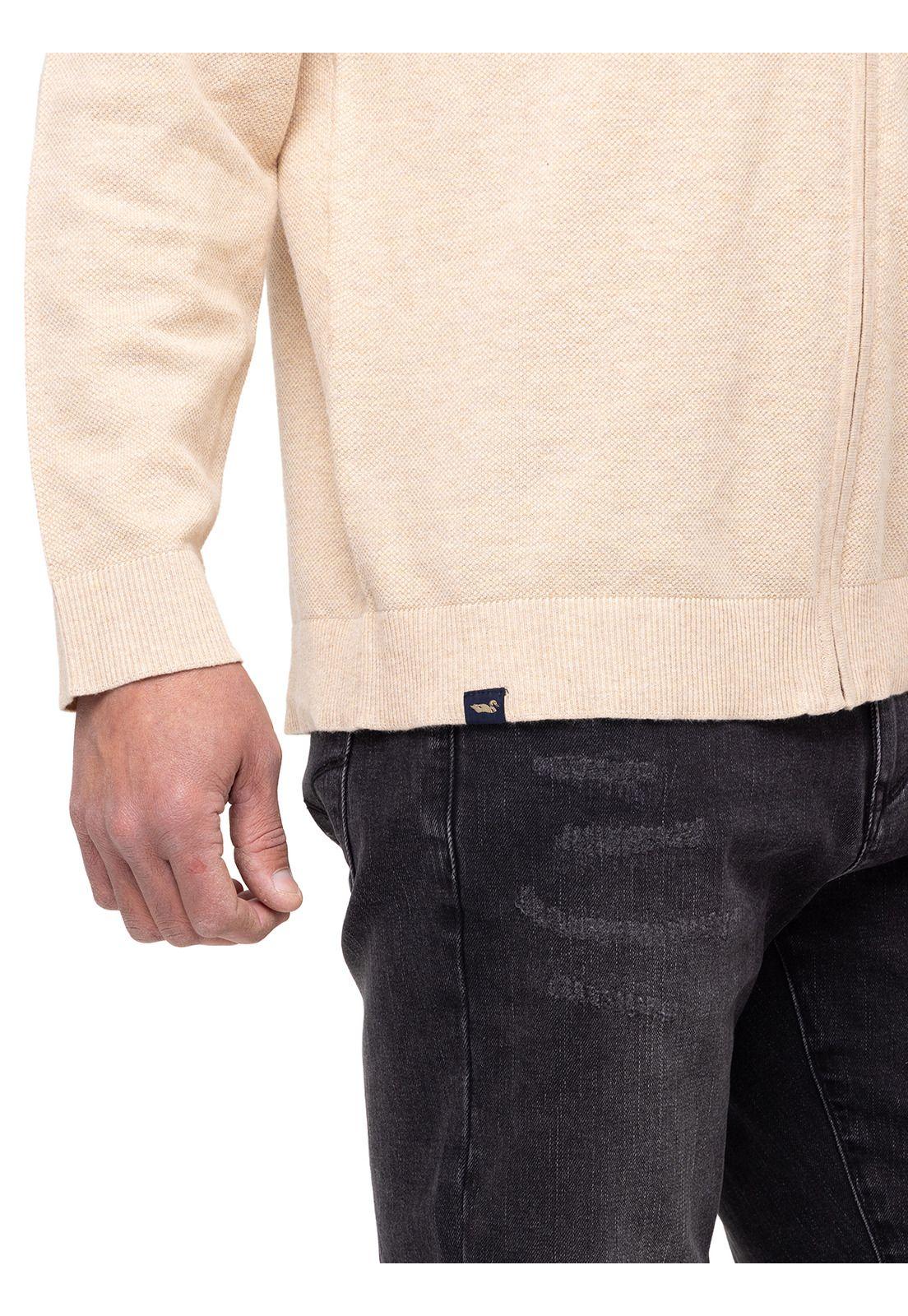 Sweater AlgodónOrgánic Bilbaofull Beige Hombre-7