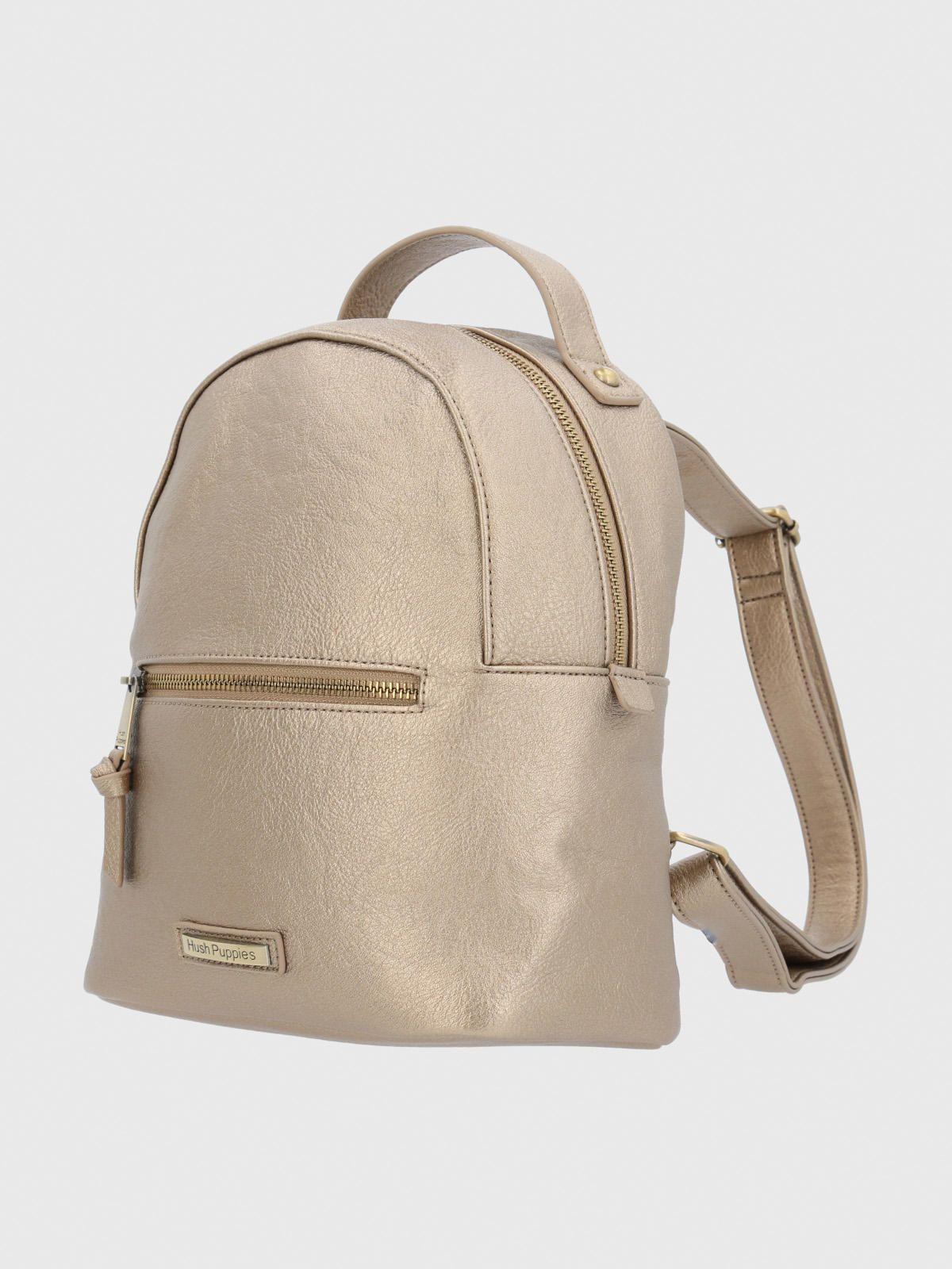 Mochila Mujer Metal Back Metalizado-1