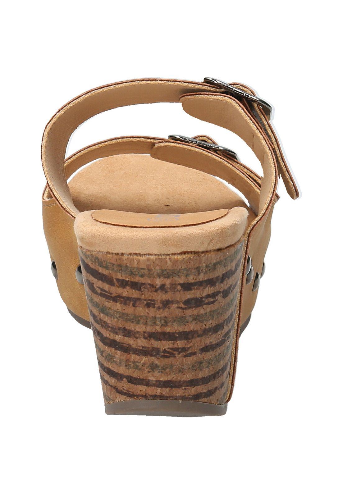 Sandalia Gemina Camel Mujer-6