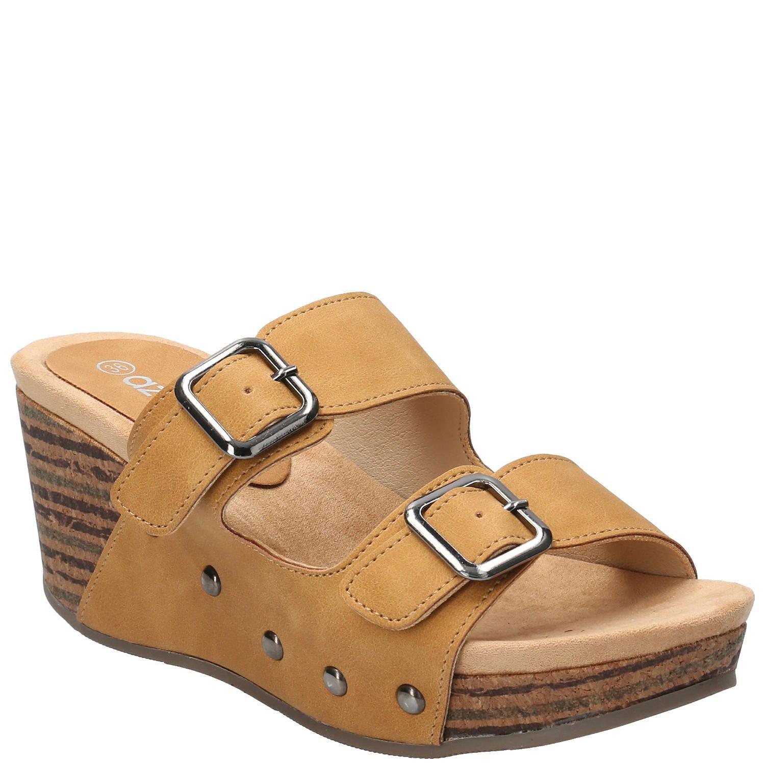 Sandalia Gemina Camel Mujer-0