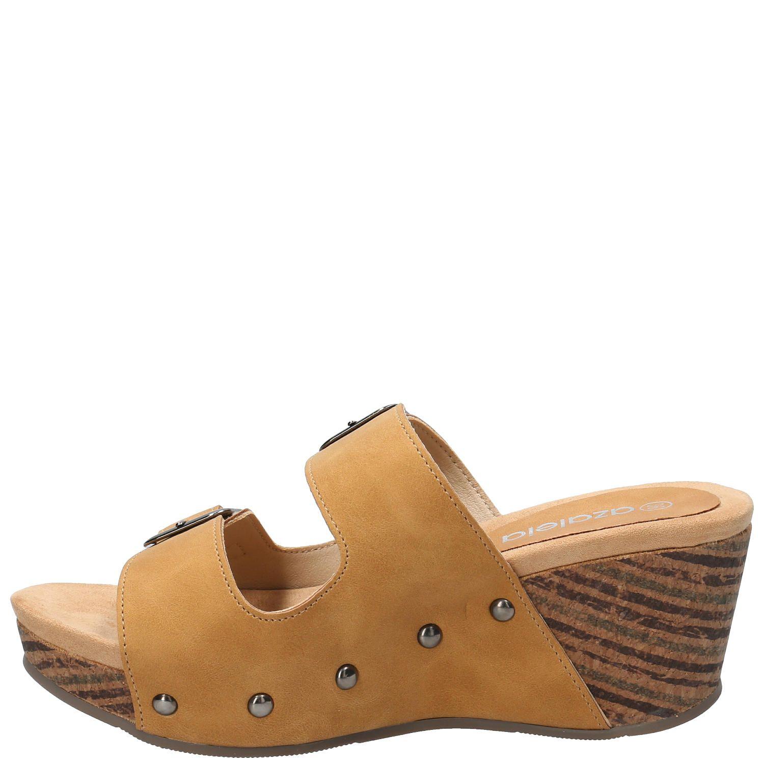 Sandalia Gemina Camel Mujer-5