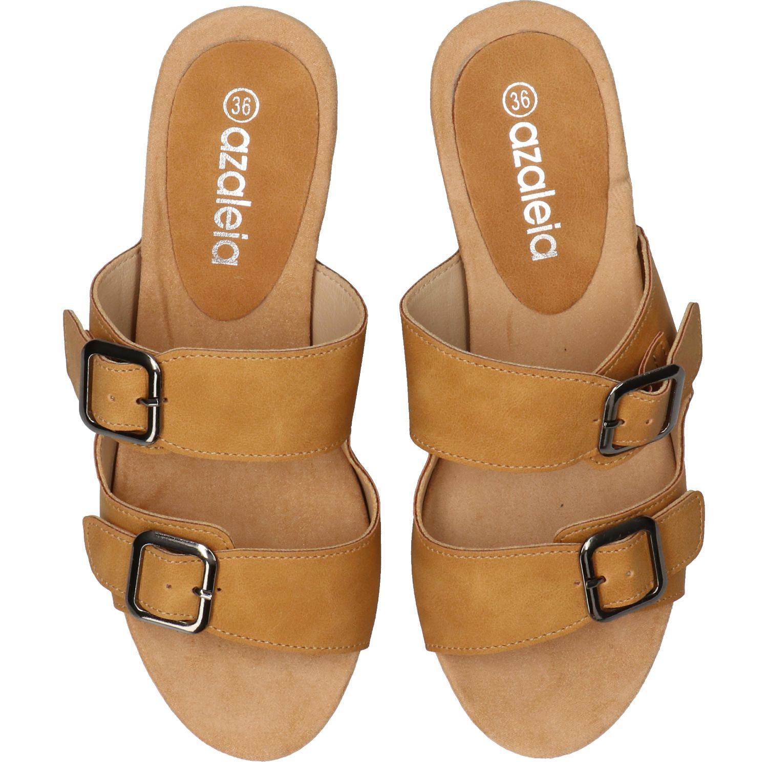 Sandalia Gemina Camel Mujer-7