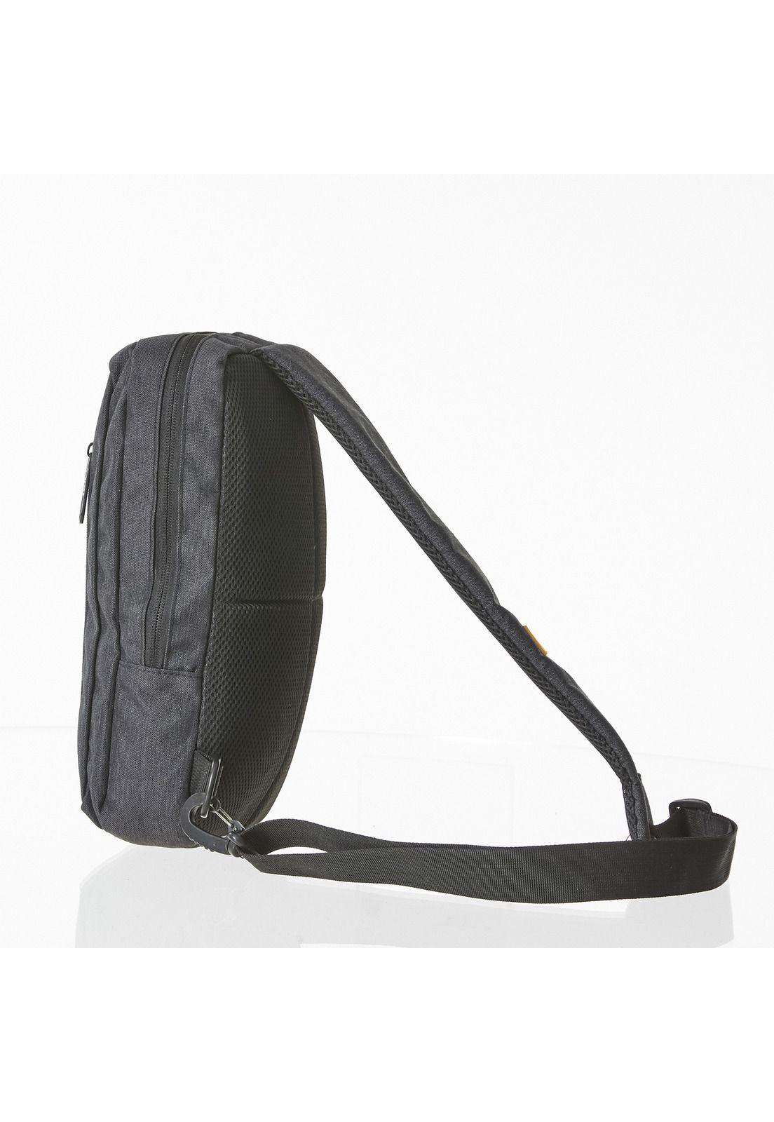Bolso Cruzado Hombre Sling Bag Negro-3