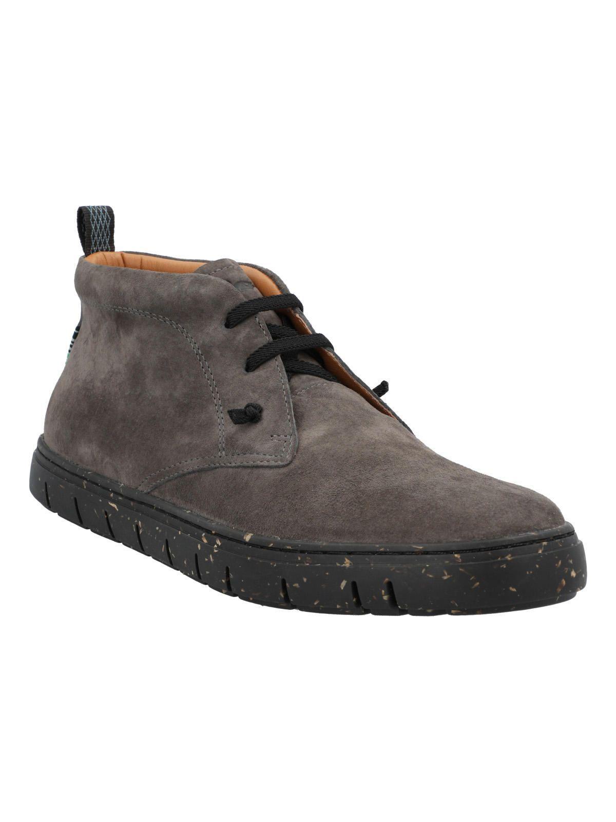 Botín Cuero Hombre Sepu Gris-1