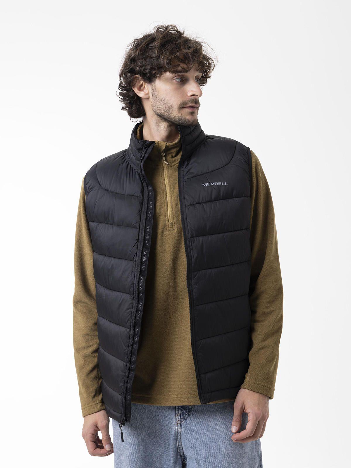 Parka Sin Mangas Hombre Core Quilted Vest Negro-0
