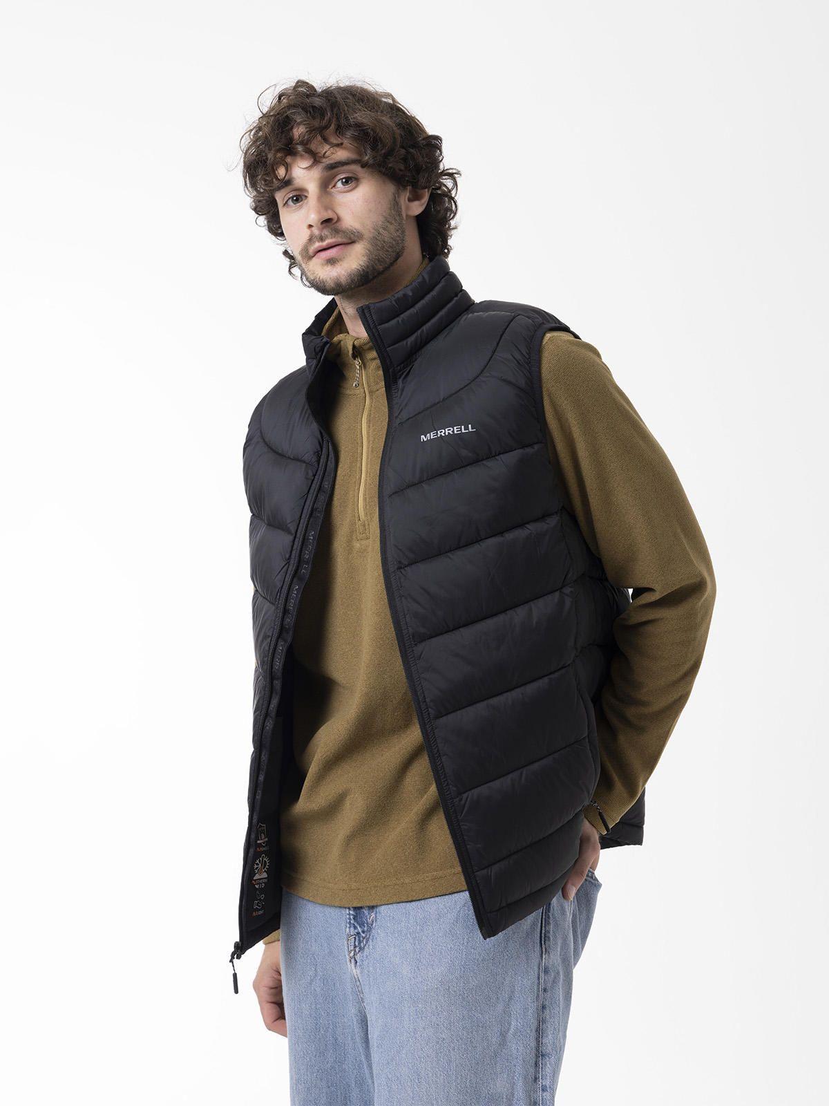 Parka Sin Mangas Hombre Core Quilted Vest Negro-1