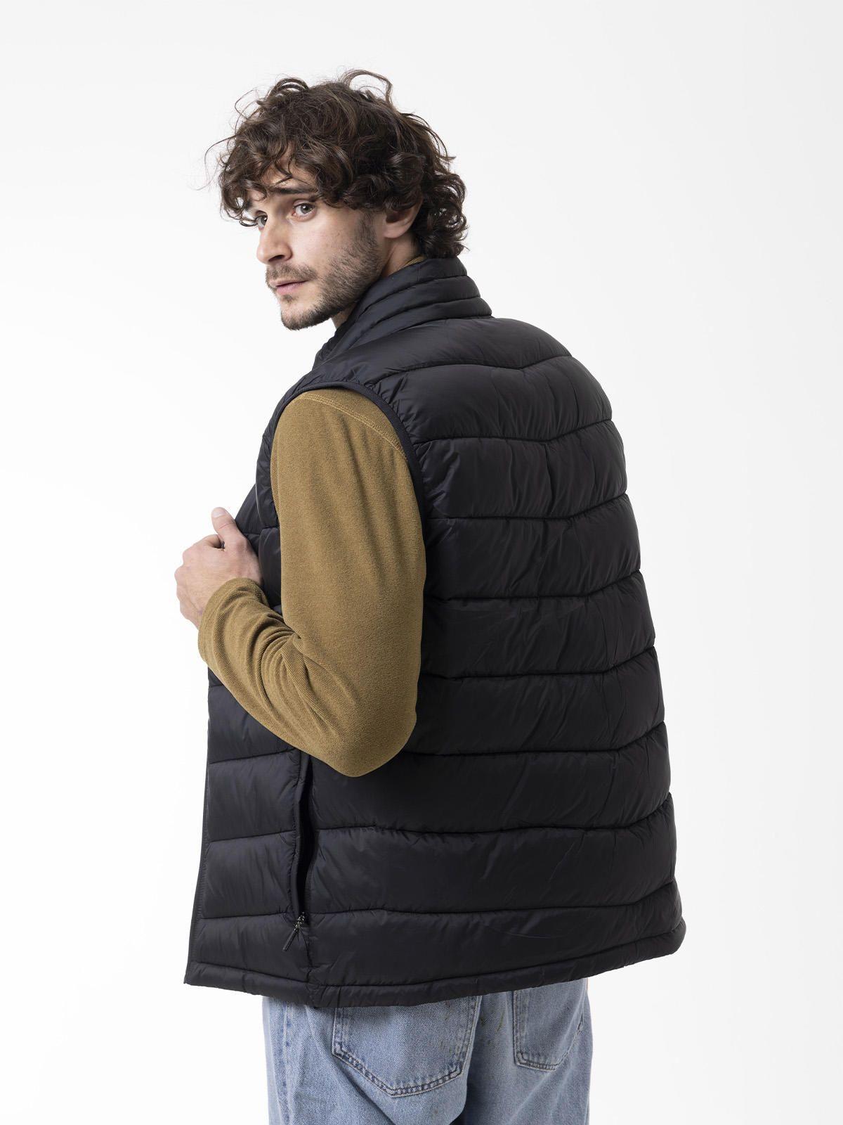 Parka Sin Mangas Hombre Core Quilted Vest Negro-4