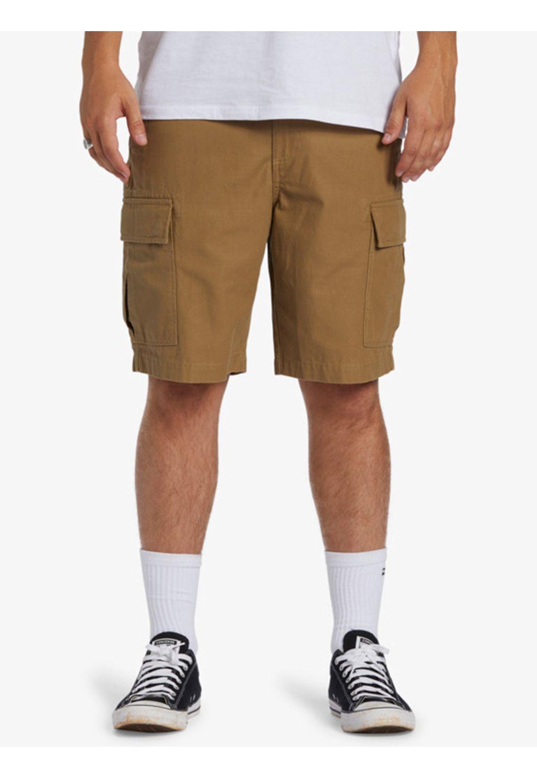 Short Hombre Combat Cargo Beige-0