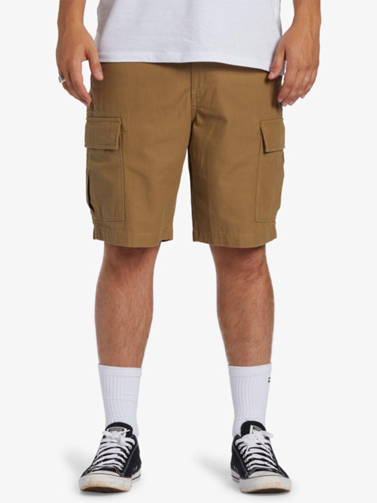 Short Hombre Combat Cargo Beige-0