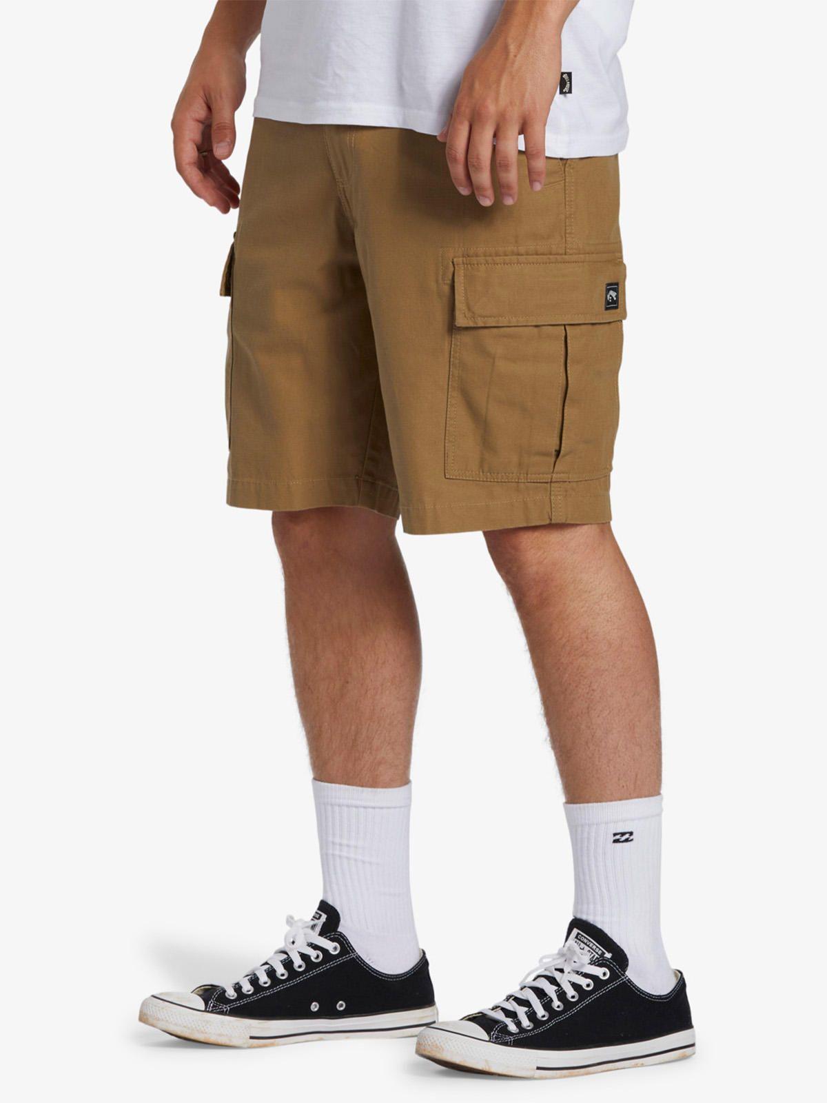 Short Hombre Combat Cargo Beige-1