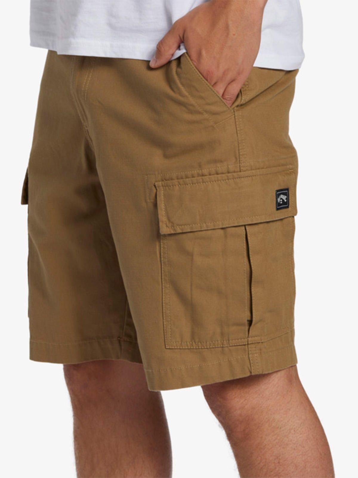 Short Hombre Combat Cargo Beige-3