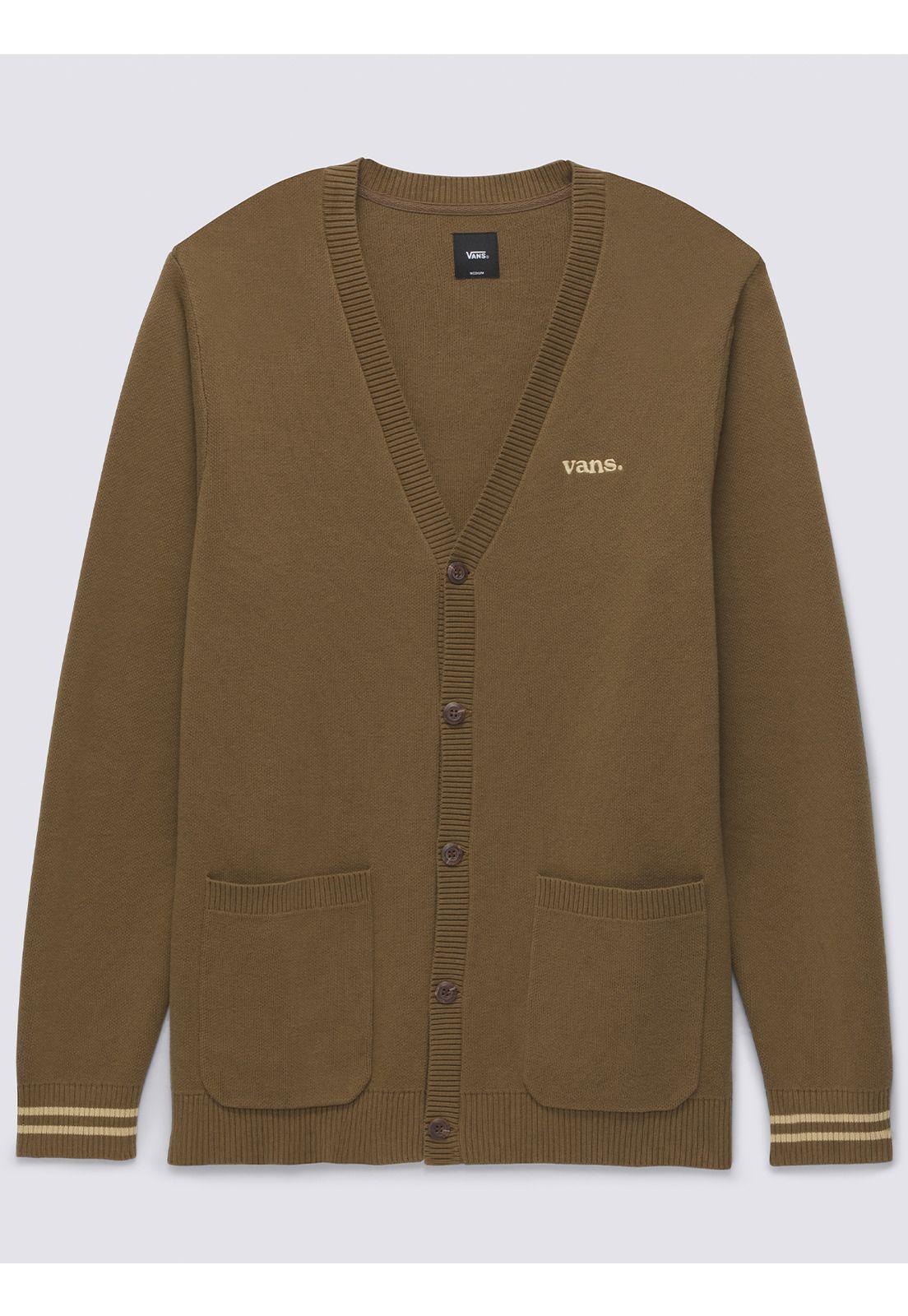 Cardigan Hombre Halecrest Café-5