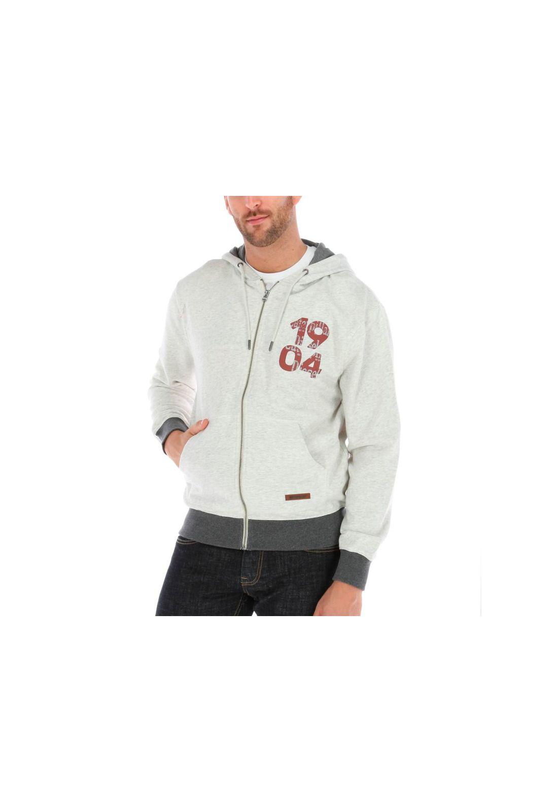 Polerón 1904 Hooded Sweatshirt Gris-0