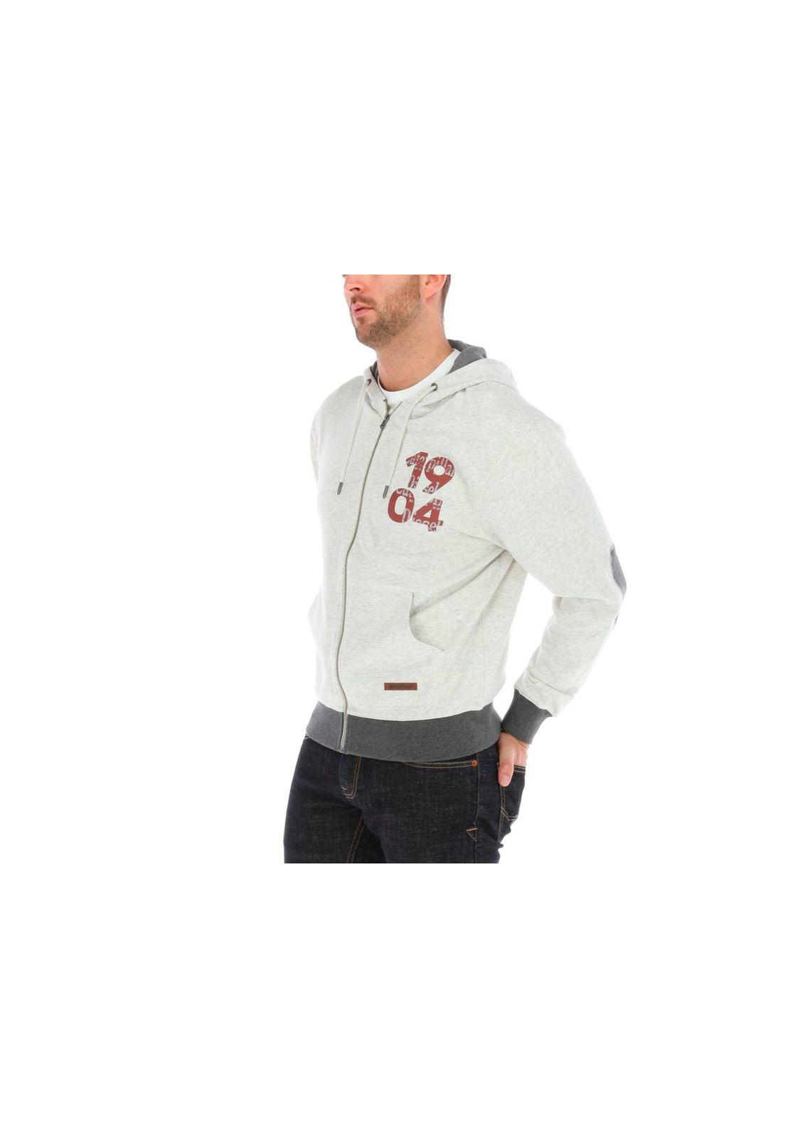 Polerón 1904 Hooded Sweatshirt Gris-1