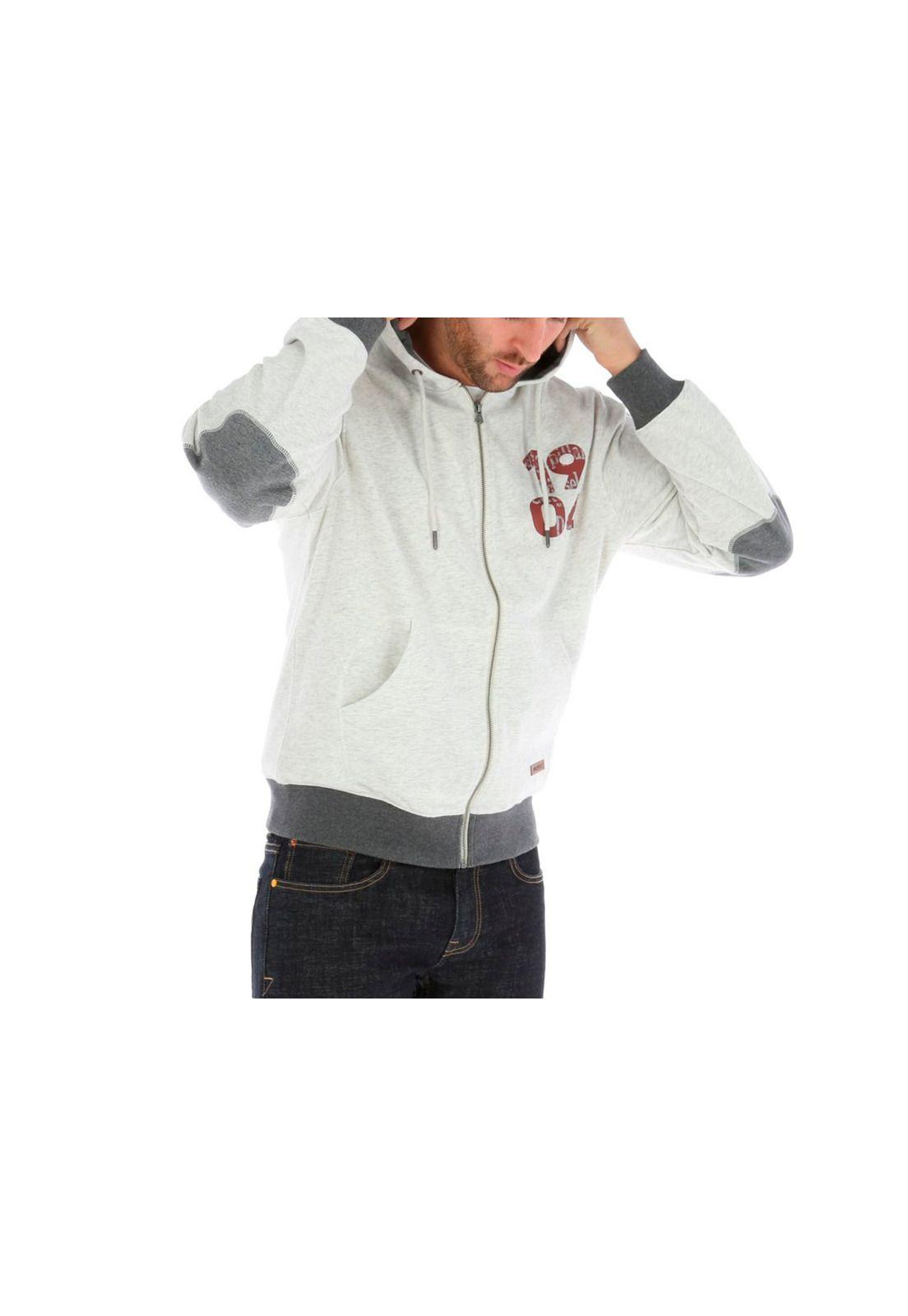 Polerón 1904 Hooded Sweatshirt Gris-3