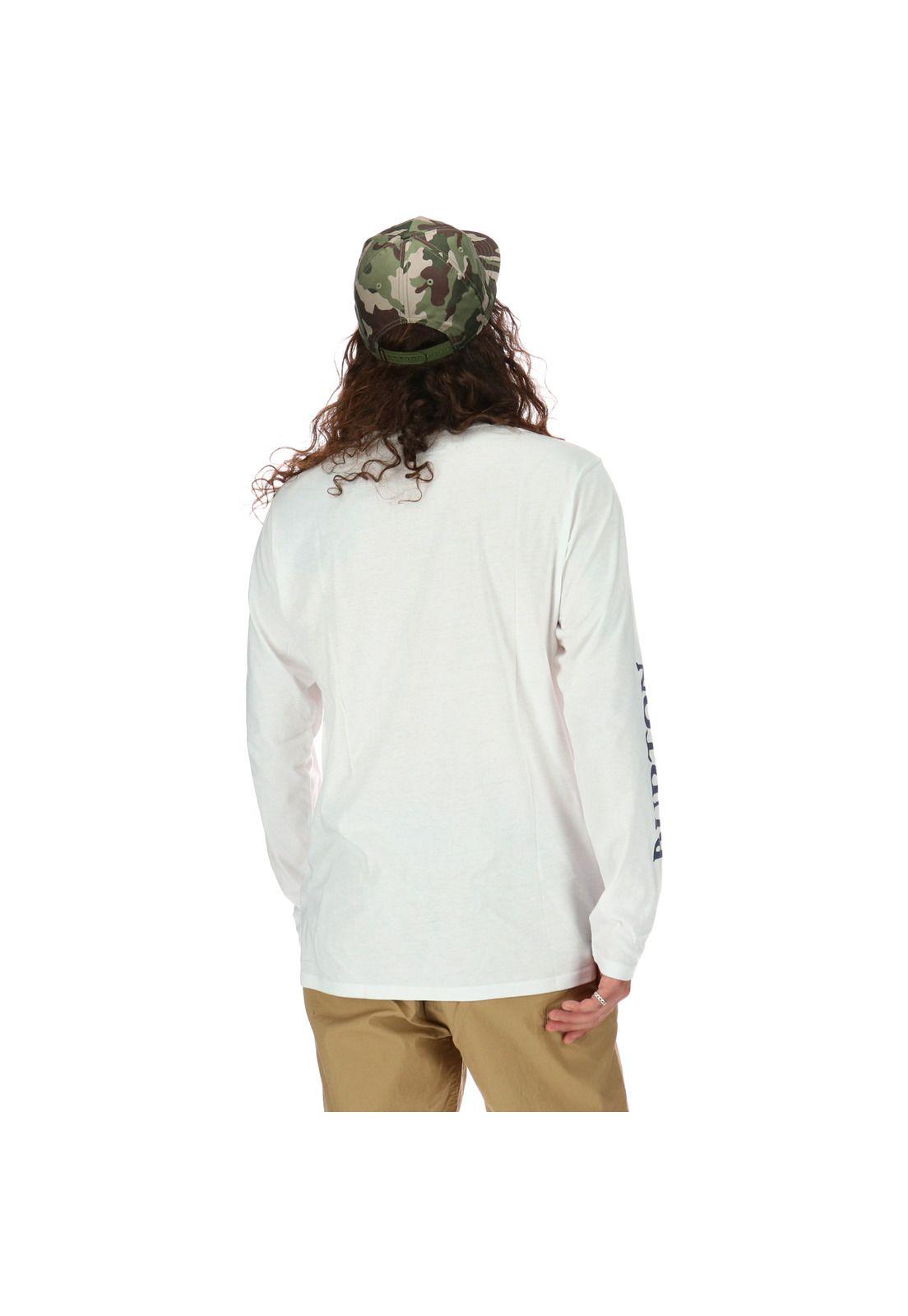 Polera M/L Hombre Blanca Burton-2