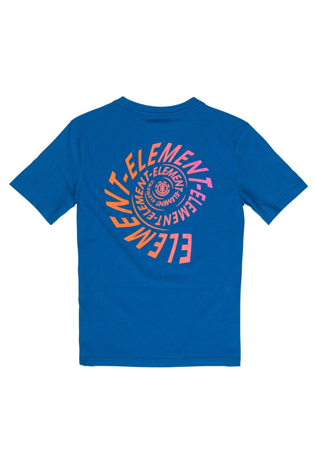 Polera M/C Niño Frisco Boy Ss Azul Element-3