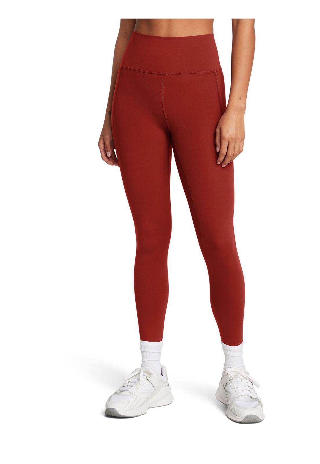 Leggings UA Meridian para mujer Naranjo-3