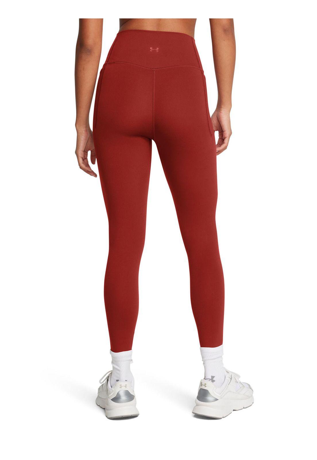Leggings UA Meridian para mujer Naranjo-4