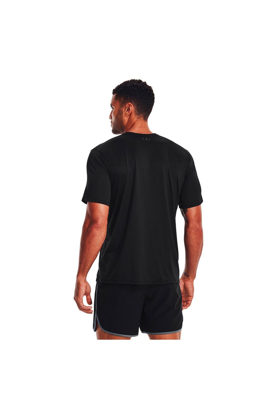 Polera UA Tech Vent hombre Negro-4