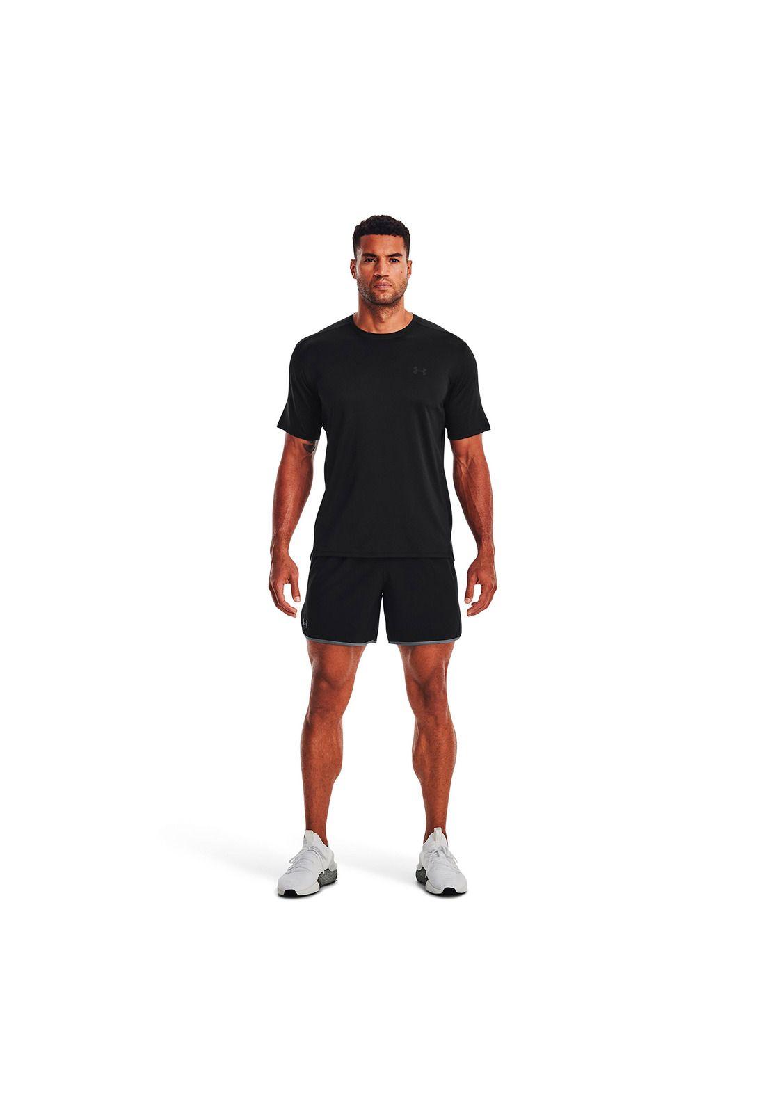Polera UA Tech Vent hombre Negro-5