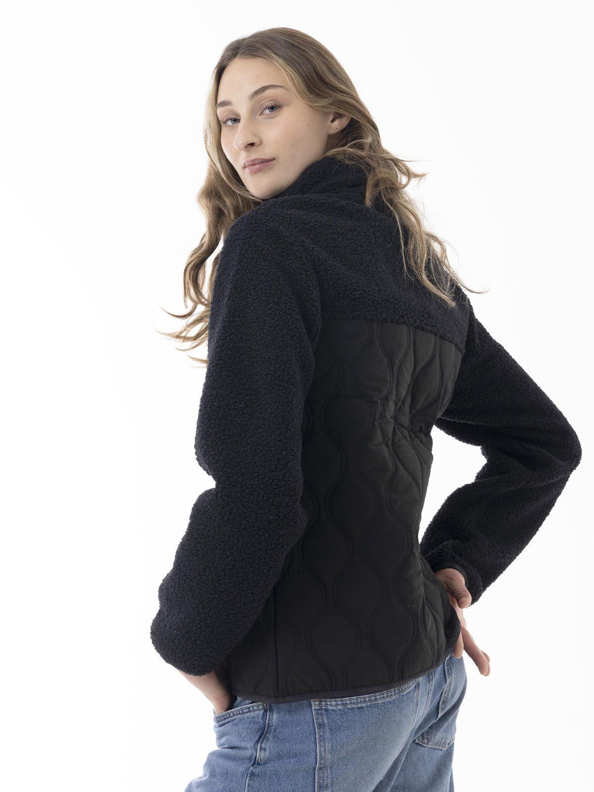 Polar Mujer Ridgeline Sherpa Negro-3
