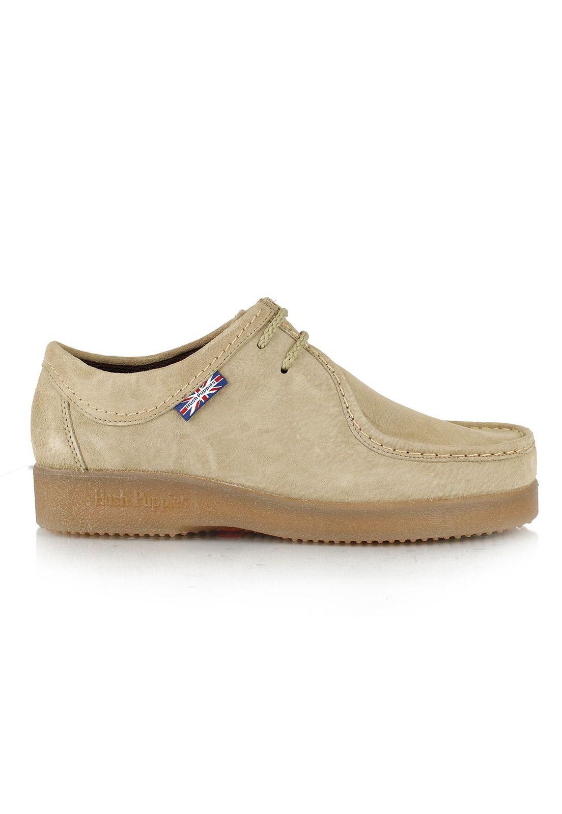 Zapato Cuero Hombre Navajo Taupe-1