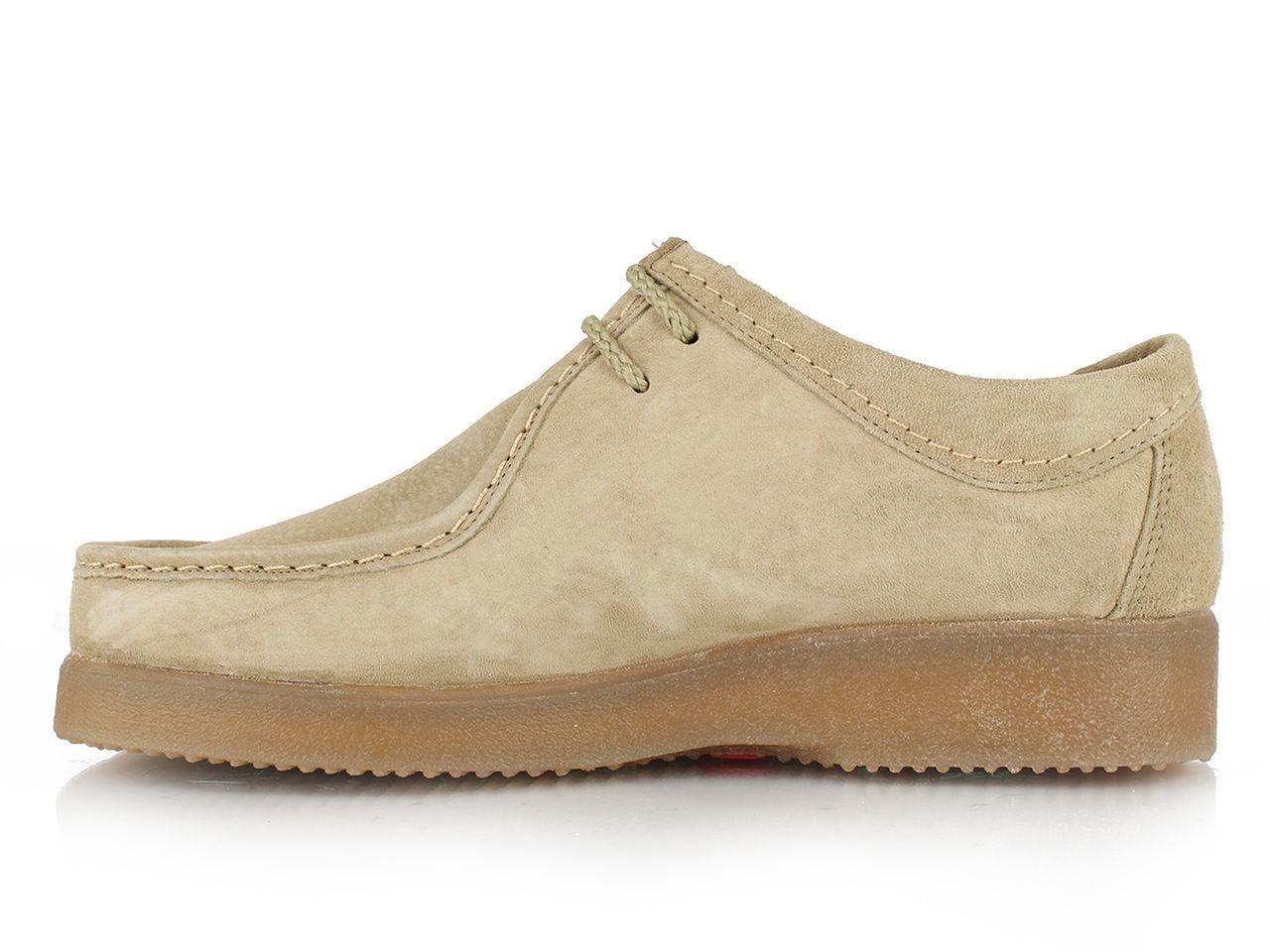 Zapato Cuero Hombre Navajo Taupe-3