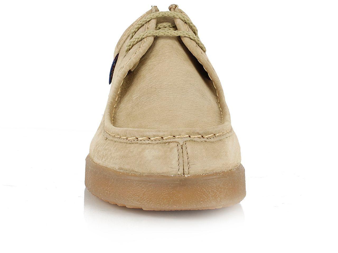 Zapato Cuero Hombre Navajo Taupe-4