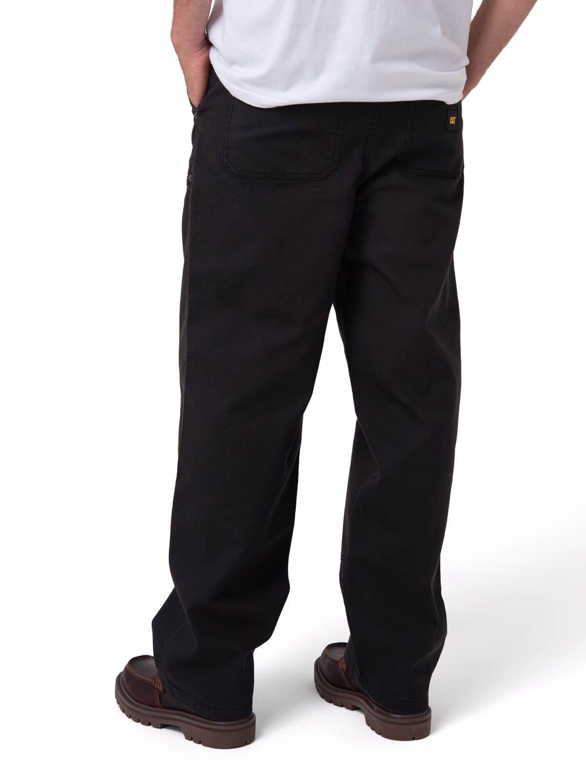 Pantalón Hombre Straight Double Negro-1