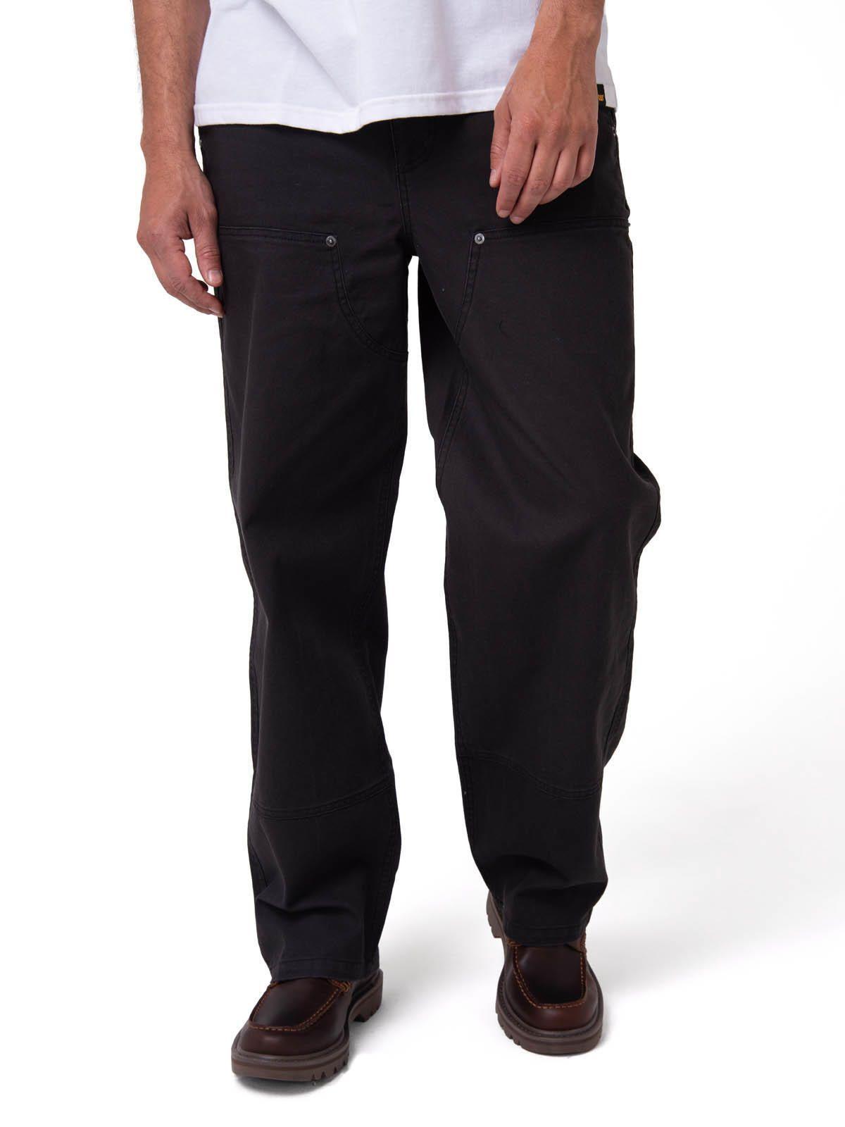 Pantalón Hombre Straight Double Negro-0